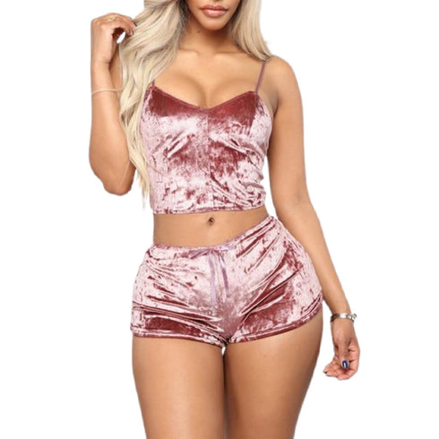 Velvet Pajama Set